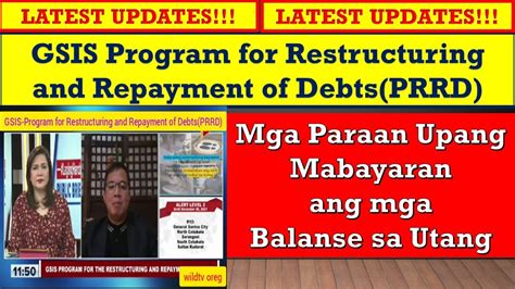 Program for Restructuring and Repayment of Debts (PRRD).